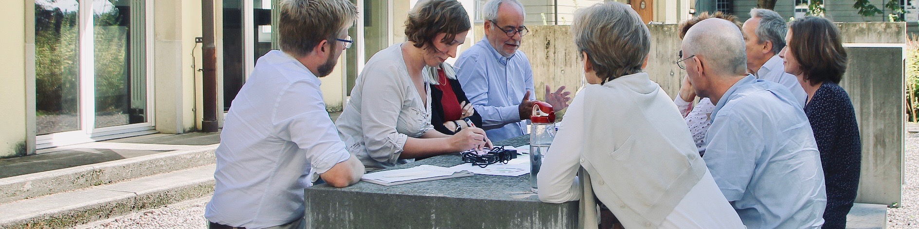 Group discussion during the workshop